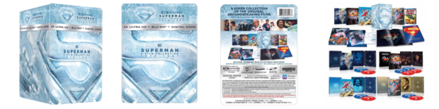 Más imágenes del pack Superman 4K UHD Steelbook 