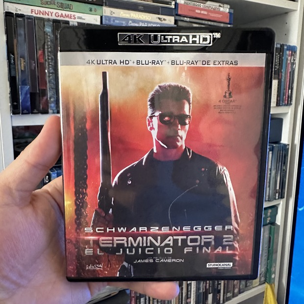 Posible error en Terminator 2 4K Divisa