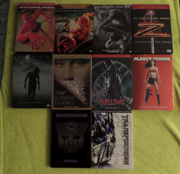 Y AHORA MI TOP 10 DVD EN STEELBOOK