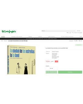Oferta ECI - LA LA LAND (2 Discos), 12,99€ con envío. 