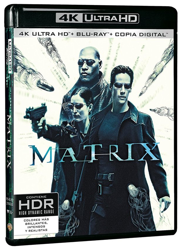 Amazon quita El Conejo de la portada de THE MATRIX en 4K 