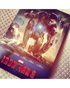 IRONMAN3, un steelbook perfecto. A ver si me gusta mas que en cines. 
