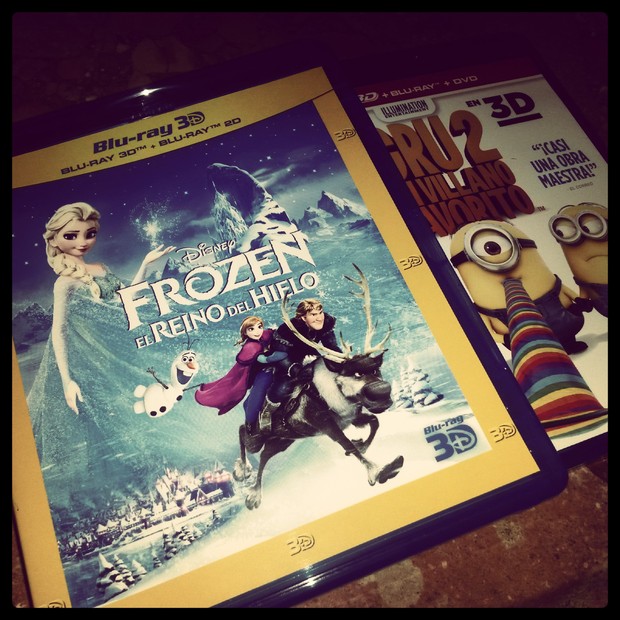FROZEN Y GRU en 3D y 2x1 Carrefour