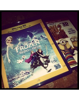 FROZEN Y GRU en 3D y 2x1 Carrefour