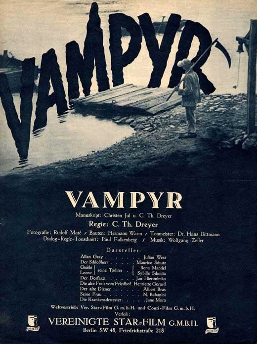 Películas a reivindicar. "Vampyr, la bruja vampiro"
