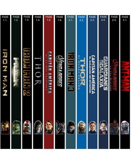 Asi quedaria mi colección de Disney-Marvel.