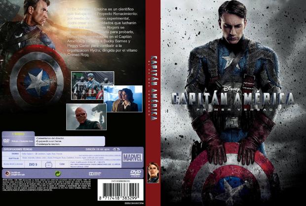 Diseño final de "Capitán América. El primer vengador".