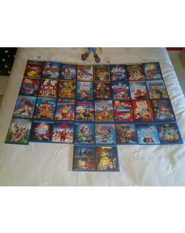 Mi colección de clasicos Disney hasta ahora.