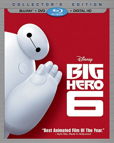 Portada del blu-ray de Big Hero 6.