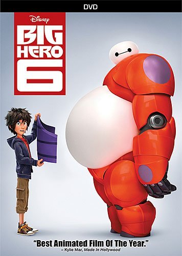 Portada del dvd de Big Hero 6.