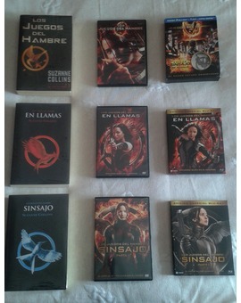 Mi coleccion de Los Juegos del Hambre.