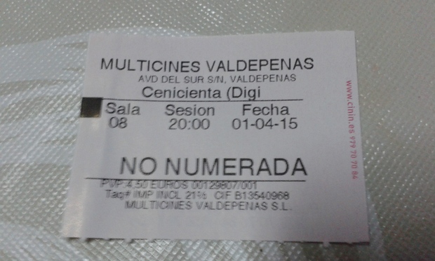 Noche de cine.