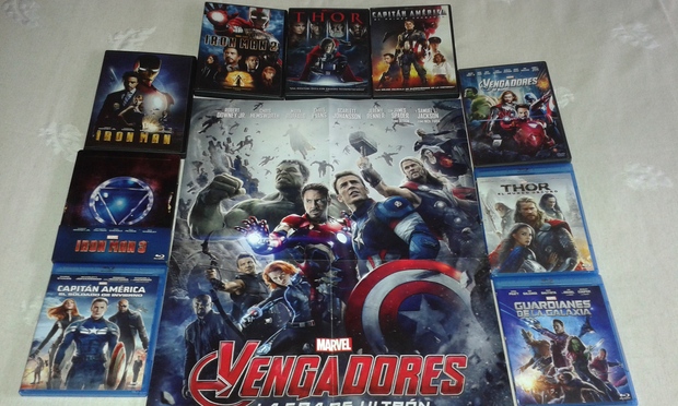 Preparandome para "Vengadores: La era de Ultron".