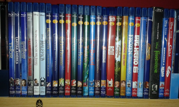 Mi coleccion de peliculas Disney
