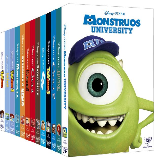 Asi keda la nueva colección de PIXAR.