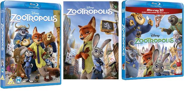 Portadas de Zootrópolis.