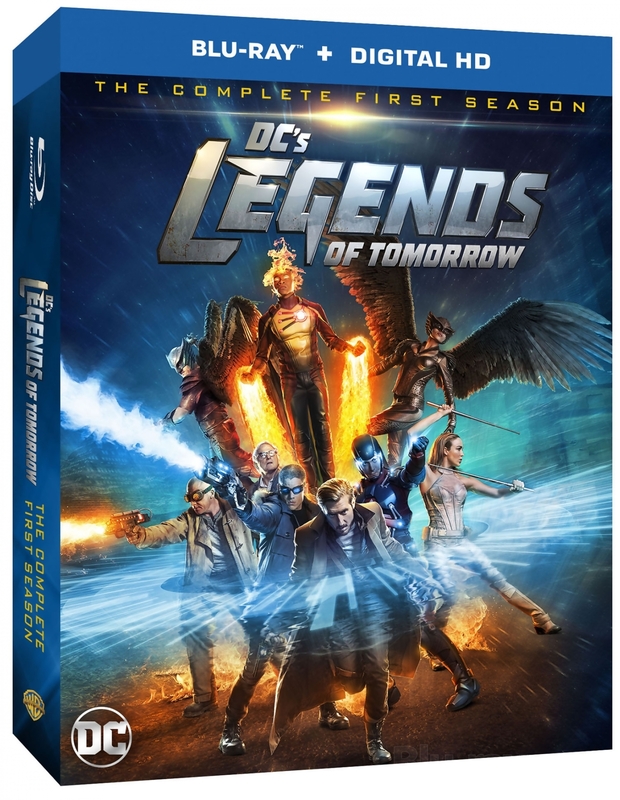Portada de la temporada 1 de Leyendas del mañana.