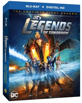 Portada de la temporada 1 de Leyendas del mañana.