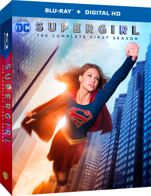 Portada de la temporada 1 de Supergirl.