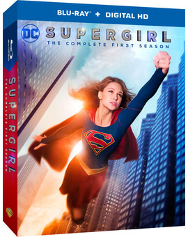 Portada de la temporada 1 de Supergirl.