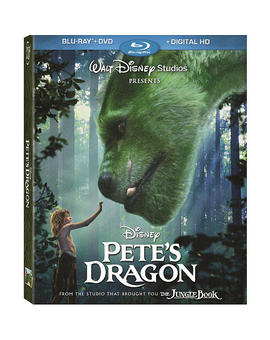 Edición americana de Peter y el dragón.
