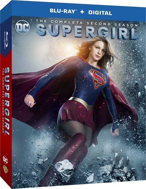 Portada de la 2º Temporada de Supergirl.