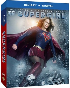 Portada de la 2º Temporada de Supergirl.