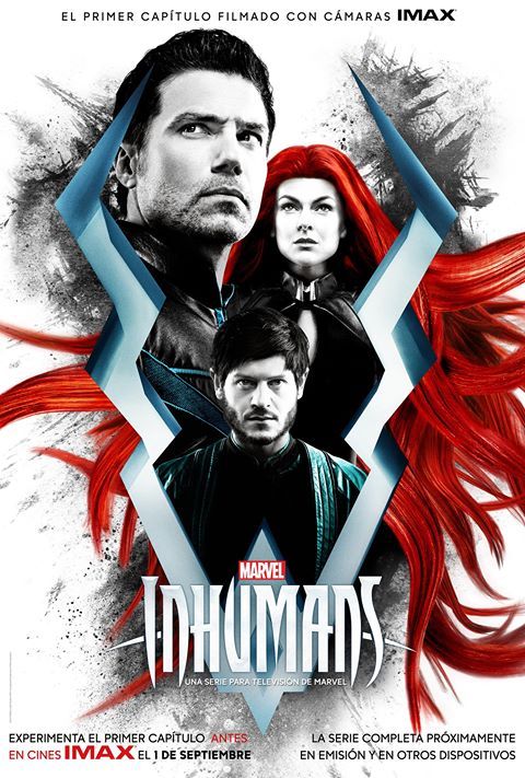 Poster en castellano de Marvel Inhumans.
