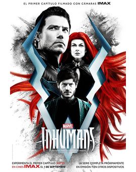 Poster en castellano de Marvel Inhumans.