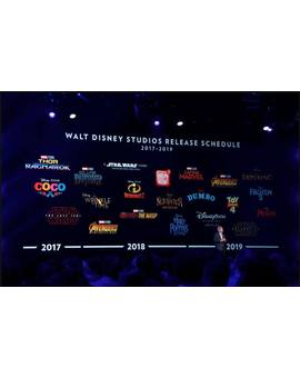Calendario Disney con una sorprendente noticia.