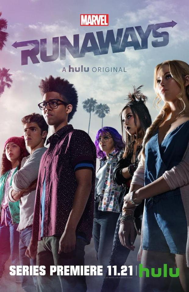 Poster final de Marvel Runaways.