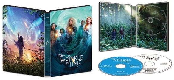 Steelbook de Un pliegue en el tiempo.