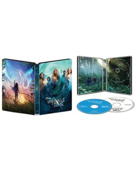 Steelbook de Un pliegue en el tiempo.