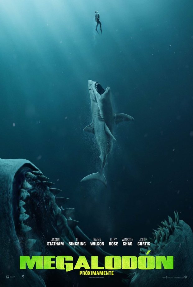 Poster y Trailer de "Megalodón".