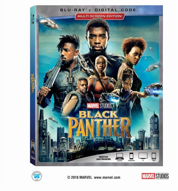 Portada oficial de Black Panther.