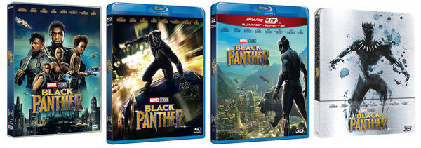 Todas las ediciones de Black Panther.