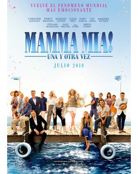 Poster final de Mamma Mia! Una y otra vez y mañana trailer.