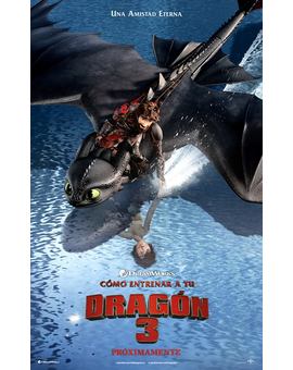 Nuevo poster de "Como entrenar a tu dragón 3".