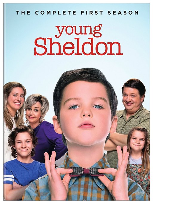 Portada de la 1º Temporada de El joven Sheldon.