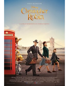 Poster final de Christopher Robin.