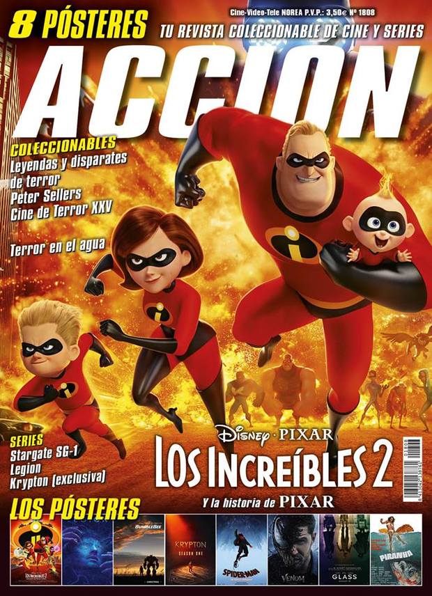 Portada de Agosto "Revista Acción".