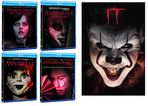 Ediciones de Halloween de grandes peliculas de terror.