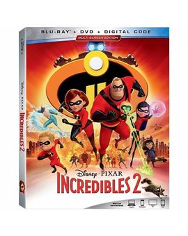 Portada Blu-Ray de Los Increíbles 2.