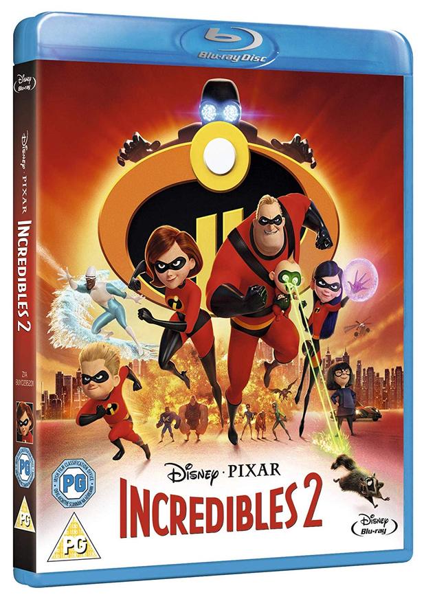 Portada UK de Los Increíbles 2.
