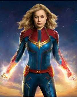 Imagen de Capitana Marvel sin letras.