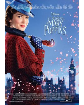 Poster final de "El regreso de Mary Poppins". 