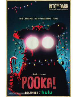 Poster de "Pooka" tercer capitulo mensual de "Into the Dark" la serie de Blumhouse.