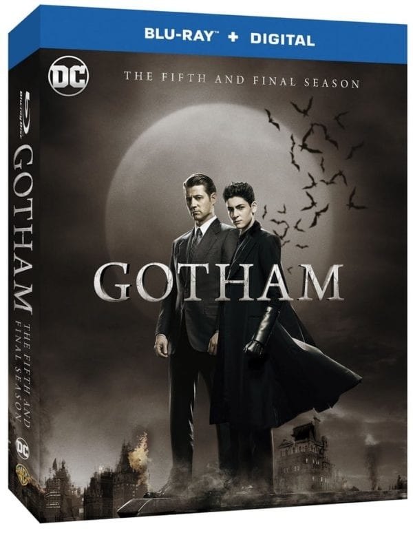 Portada de la 5º y ultima temporada de Gotham.