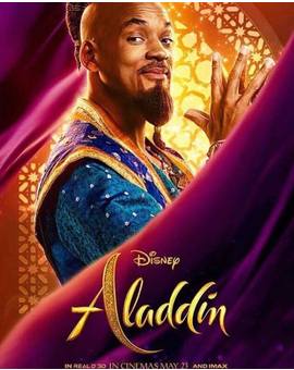 Posters individuales de "Aladdin".