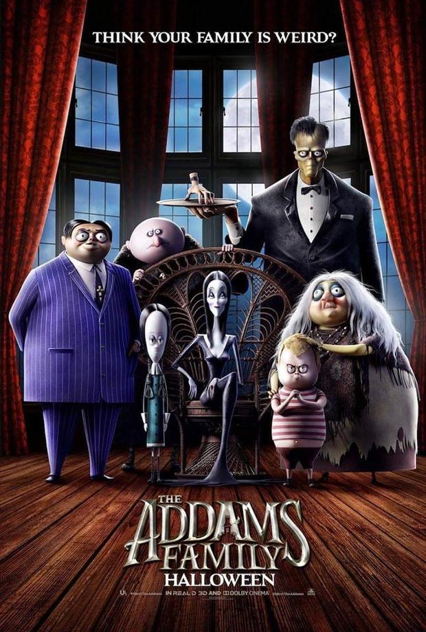 Poster de "La familia Addams".